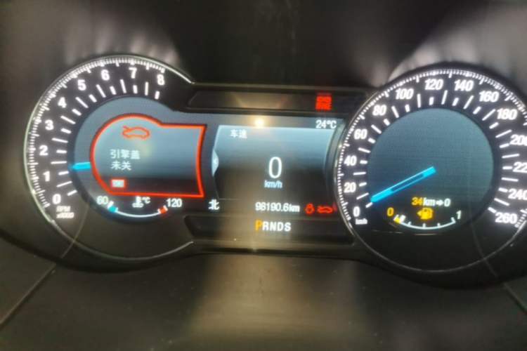 Used Ford Edge 2016 EcoBoost 245 Four-Wheel Drive Titanium 7-Seater Instrument Cluster