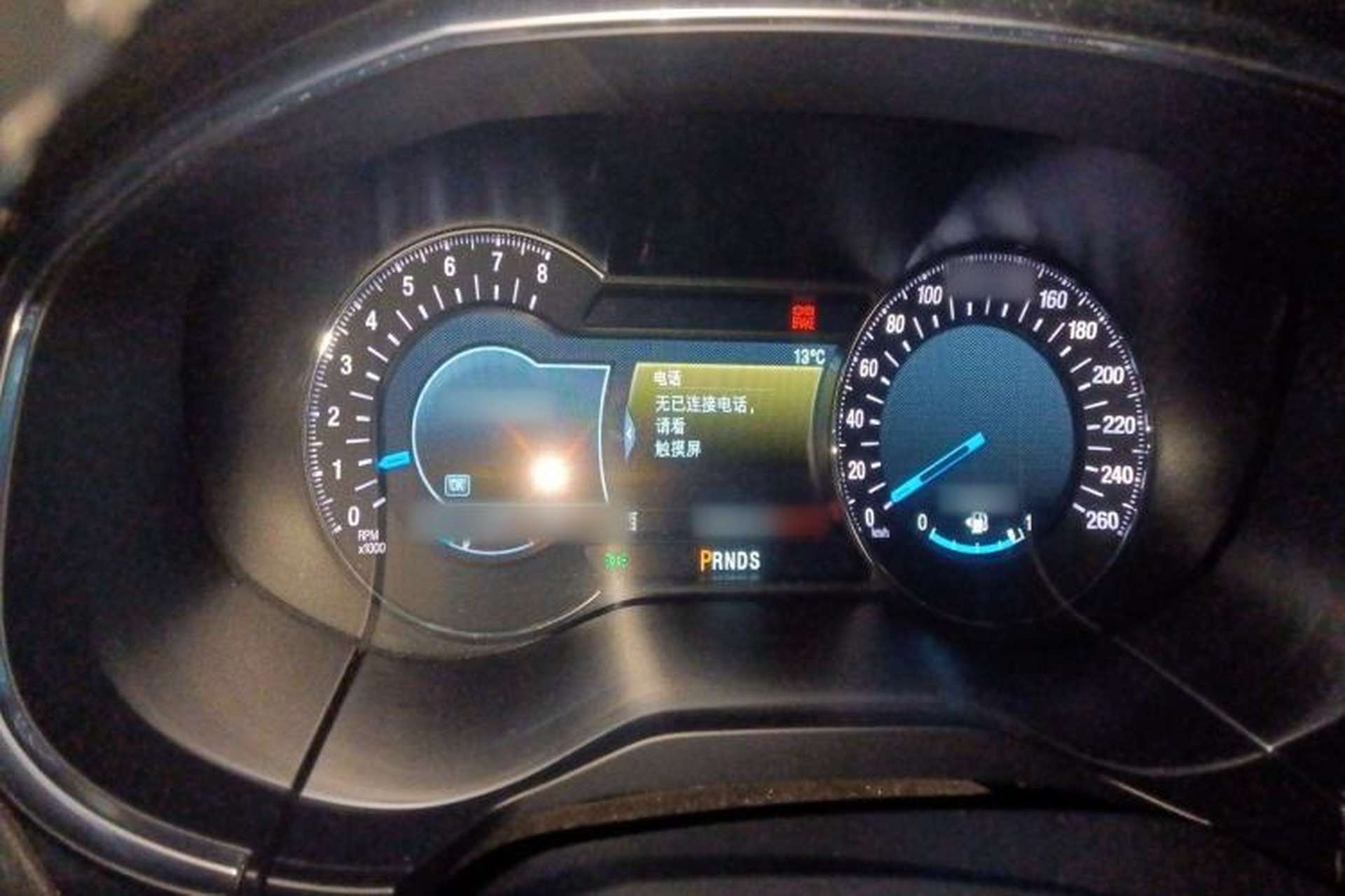 Used Ford Edge 2016 EcoBoost 245 Four-Wheel Drive Titanium 7-Seater Instrument Cluster