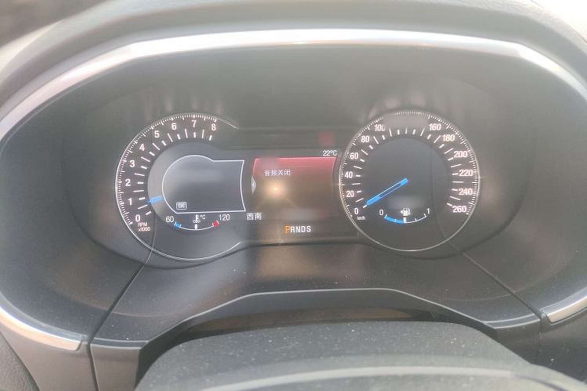 Used Ford Edge 2016 EcoBoost 245 Four-Wheel Drive Titanium 7-Seater Instrument Cluster