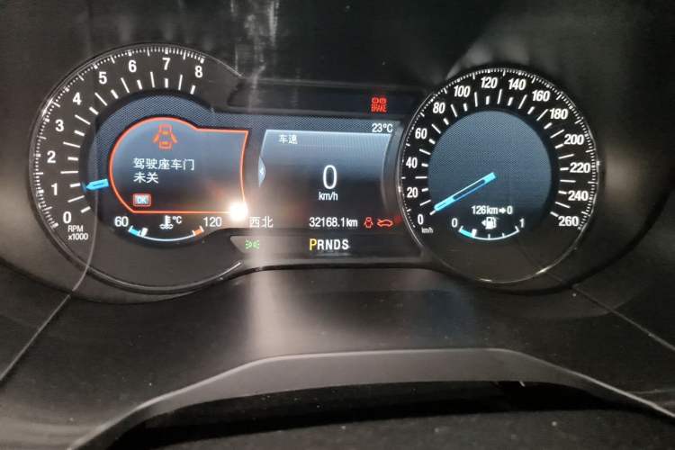 Used Ford Edge 2016 EcoBoost 245 Four-Wheel Drive Titanium 7-Seater Odometer Close Up