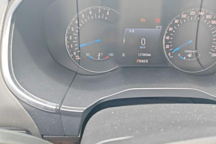 Used Ford Edge 2016 EcoBoost 245 Four-Wheel Drive Titanium 7-Seater Odometer Close Up