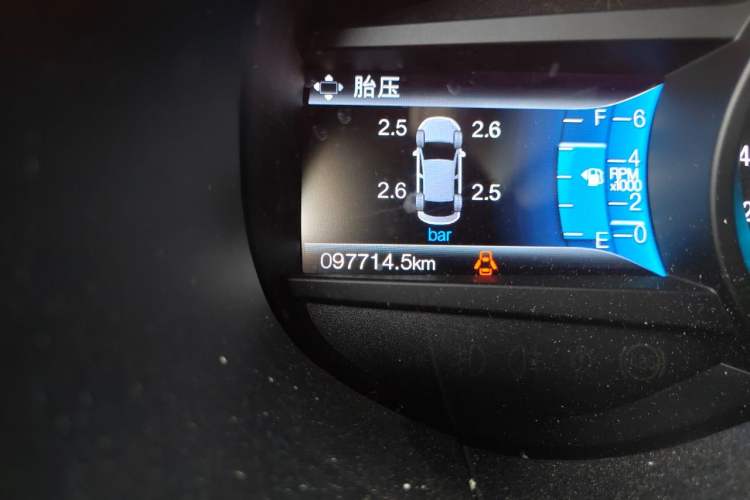 Used Ford Edge 2016 EcoBoost 245 Four-Wheel Drive Titanium Edition 7-Seater Odometer Close Up