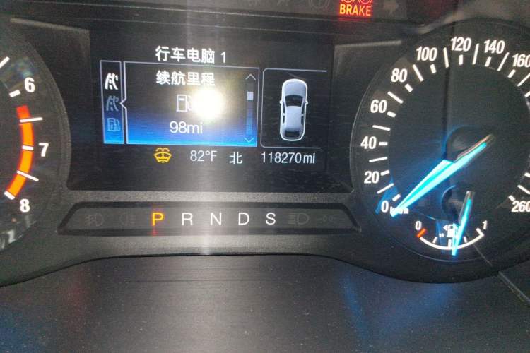 Used Ford Edge 2016 EcoBoost 245 Two-Wheel-Drive Titanium 5-Seater Odometer Close Up
