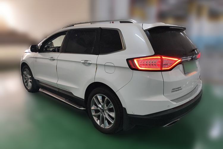 Used Ford Edge 2016 EcoBoost 245 Four-Wheel Drive Titanium 7-Seater Rear Left 45 Deg