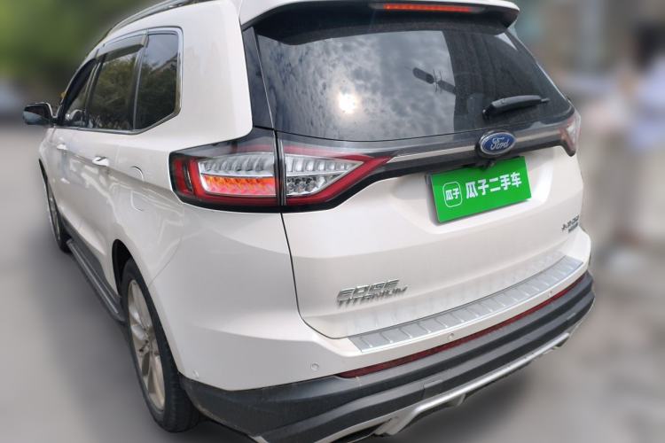 Used Ford Edge 2016 EcoBoost 245 Four-Wheel Drive Titanium 7-Seater Rear Left 45 Deg