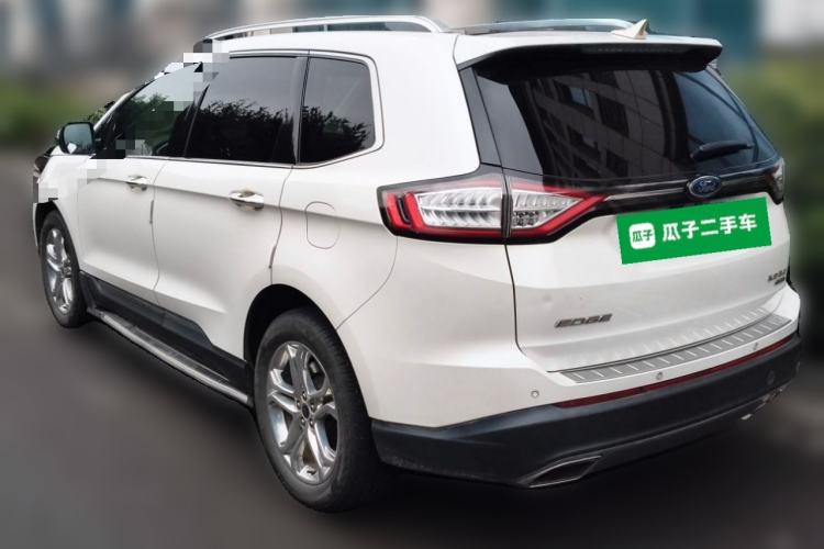 Used Ford Edge 2016 EcoBoost 245 Four-Wheel Drive Titanium Edition 7-Seater Rear Left 45 Deg