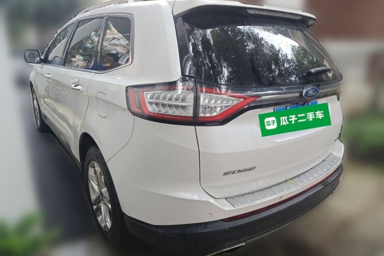 Used Ford Edge 2016 EcoBoost 245 Two-Wheel-Drive Titanium 7-Seater Rear Left 45 Deg