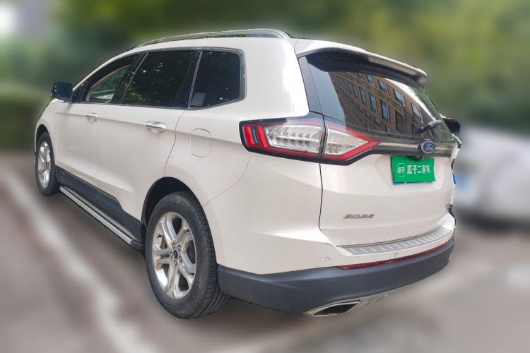 Used Ford Edge 2016 EcoBoost 245 Two-Wheel-Drive Titanium 7-Seater Rear Left 45 Deg