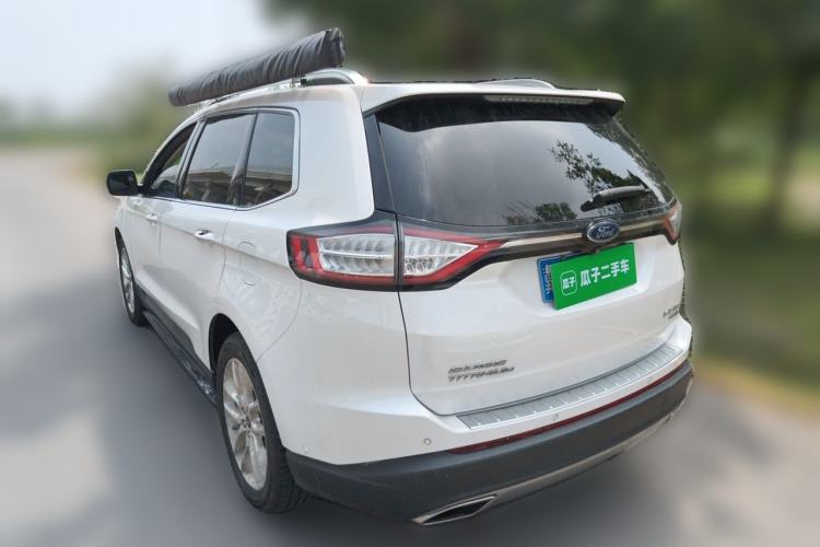 Used Ford Edge 2016 EcoBoost 245 Four-Wheel Drive Titanium 7-Seater Rear Left 45 Deg