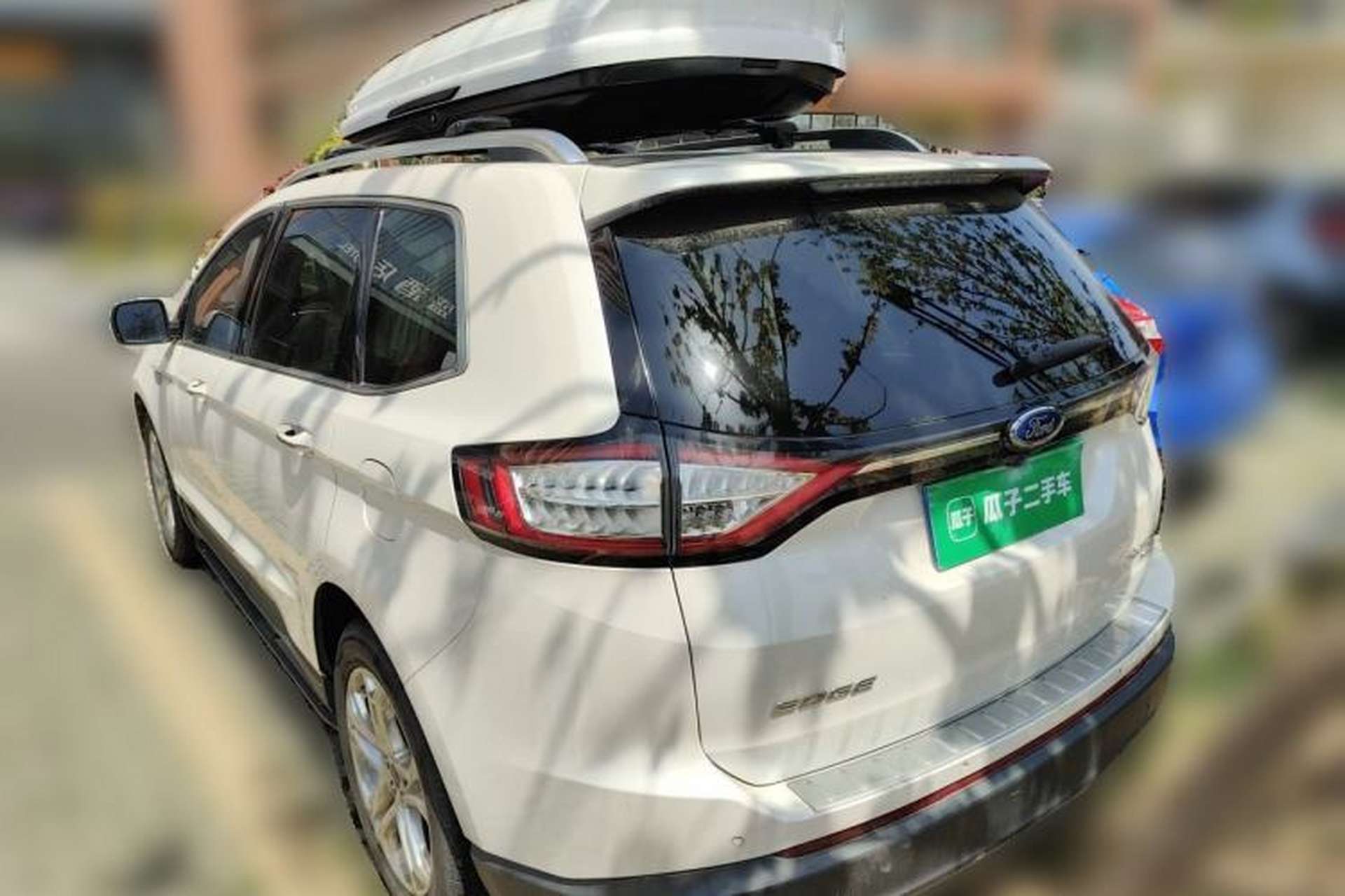 Used Ford Edge 2016 EcoBoost 245 Two-Wheel-Drive Titanium 7-Seater Rear Left 45 Deg
