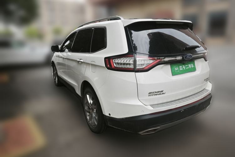 Used Ford Edge 2016 EcoBoost 245 Four-Wheel Drive Titanium 7-Seater Rear Left 45 Deg