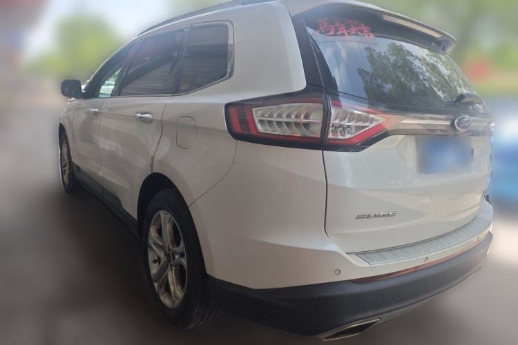 Used Ford Edge 2016 EcoBoost 245 Two-Wheel-Drive Titanium 7-Seater Rear Left 45 Deg