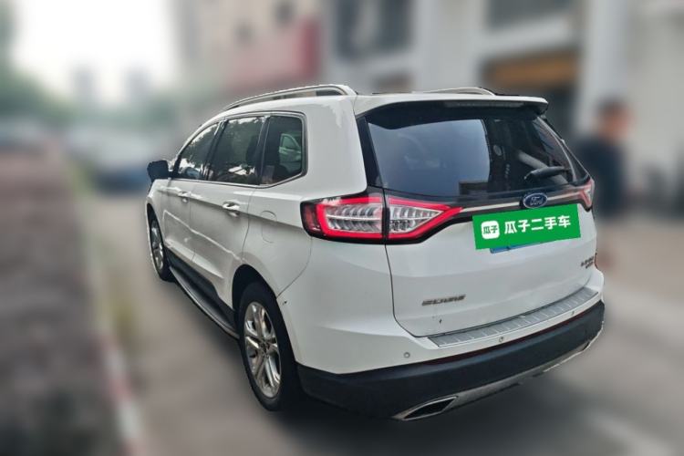 Used Ford Edge 2016 EcoBoost 245 Two-Wheel-Drive Titanium 7-Seater Rear Left 45 Deg