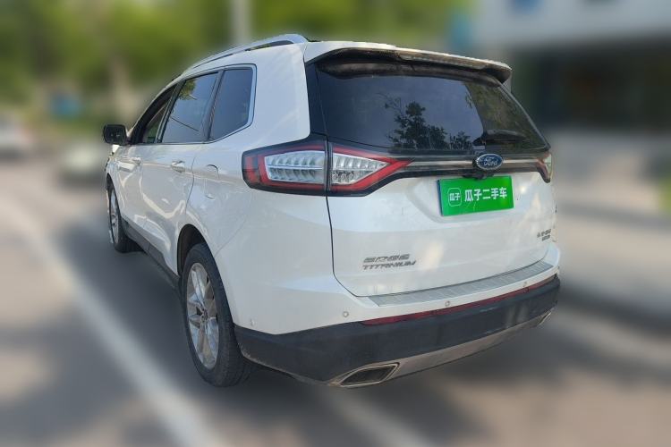 Used Ford Edge 2016 EcoBoost 245 Four-Wheel Drive Titanium 7-Seater Rear Left 45 Deg