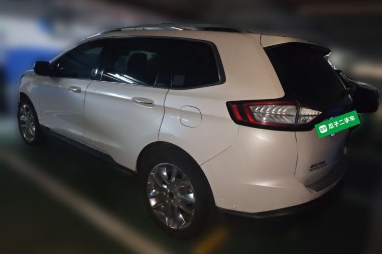 Used Ford Edge 2016 EcoBoost 245 Four-Wheel Drive Titanium 7-Seater Rear Left 45 Deg
