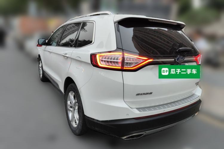 Used Ford Edge 2016 EcoBoost 245 Two-Wheel-Drive Titanium 7-Seater Rear Left 45 Deg