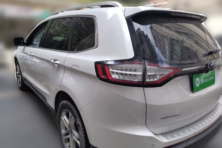 Used Ford Edge 2016 EcoBoost 245 Four-Wheel Drive Titanium Edition 7-Seater Rear Left 45 Deg