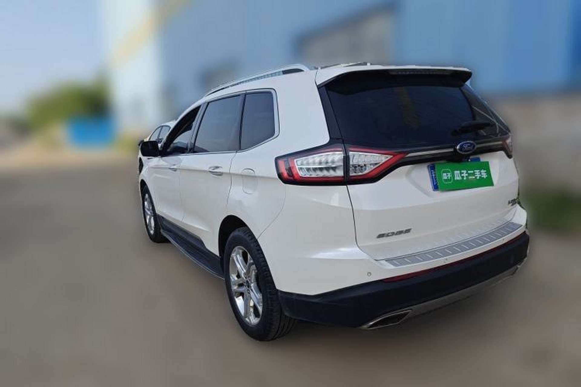 Used Ford Edge 2016 EcoBoost 245 Four-Wheel Drive Titanium Edition 7-Seater Rear Left 45 Deg