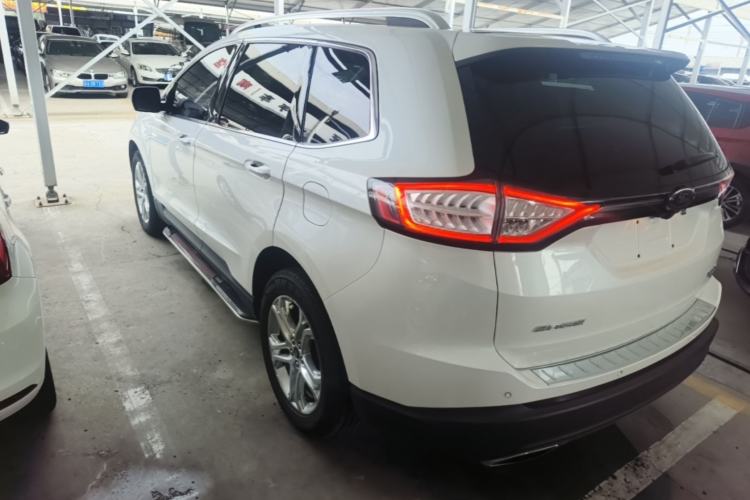 Used Ford Edge 2016 EcoBoost 245 Two-Wheel-Drive Titanium 7-Seater Rear Left 45 Deg