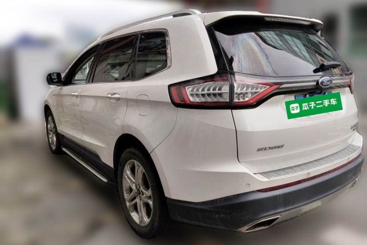 Used Ford Edge 2016 EcoBoost 245 Two-Wheel-Drive Titanium 7-Seater Rear Left 45 Deg