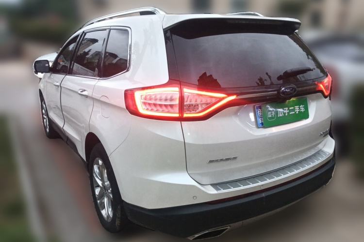 Used Ford Edge 2016 EcoBoost 245 Four-Wheel Drive Titanium Edition 7-Seater Rear Left 45 Deg
