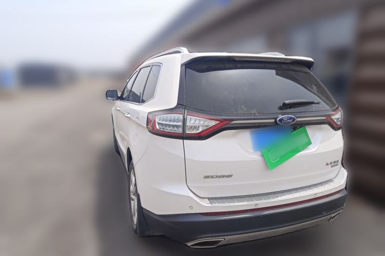 Used Ford Edge 2016 EcoBoost 245 Two-Wheel-Drive Titanium 7-Seater Rear Left 45 Deg