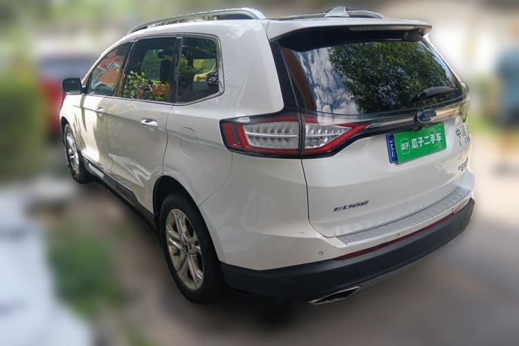 Used Ford Edge 2016 EcoBoost 245 Two-Wheel-Drive Titanium 7-Seater Rear Left 45 Deg