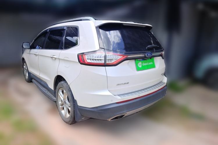 Used Ford Edge 2016 EcoBoost 245 Four-Wheel Drive Titanium Edition 7-Seater Rear Left 45 Deg