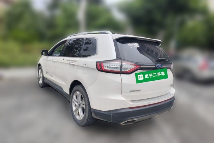 Used Ford Edge 2016 EcoBoost 245 Two-Wheel-Drive Titanium 7-Seater Rear Left 45 Deg