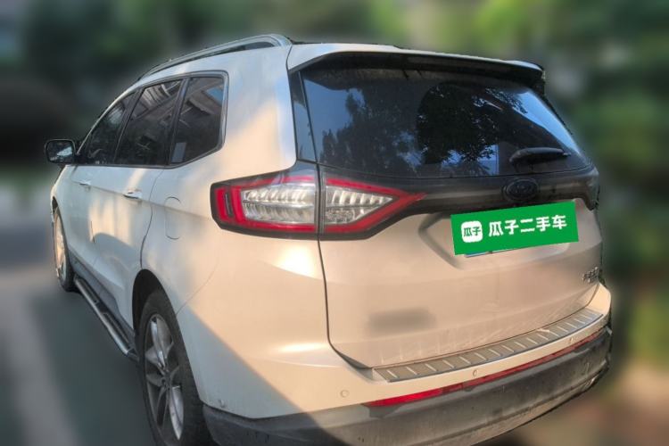 Used Ford Edge 2016 EcoBoost 245 Four-Wheel Drive Titanium 7-Seater Rear Left 45 Deg