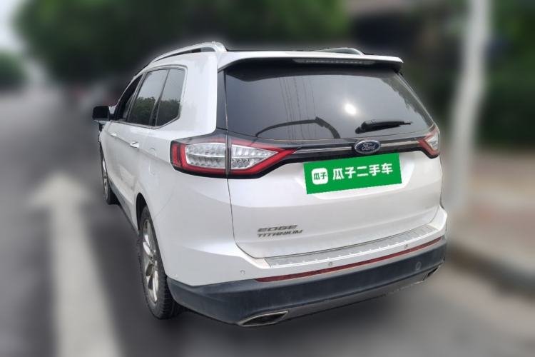 Used Ford Edge 2016 EcoBoost 245 Four-Wheel Drive Titanium 7-Seater Rear Left 45 Deg
