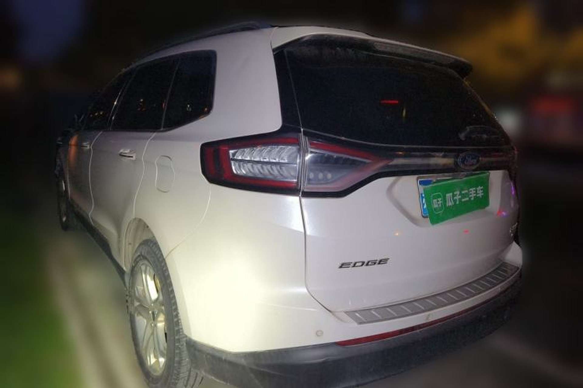 Used Ford Edge 2016 EcoBoost 245 Two-Wheel-Drive Titanium 7-Seater Rear Left 45 Deg