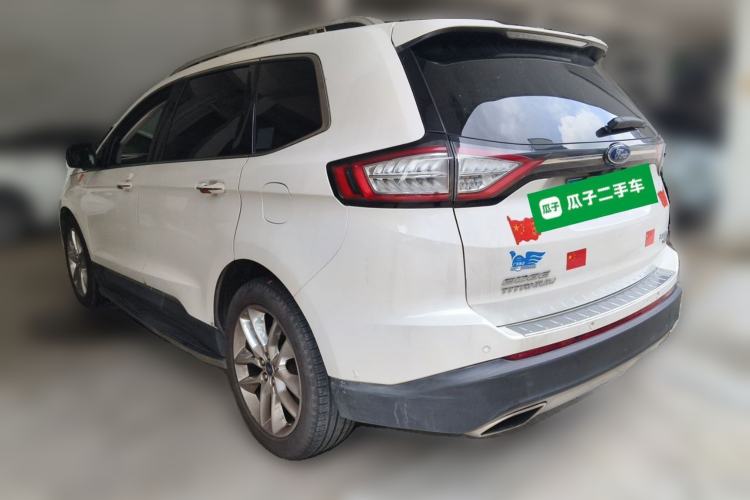 Used Ford Edge 2016 EcoBoost 245 Four-Wheel Drive Titanium 7-Seater Rear Left 45 Deg