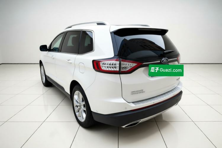 Used Ford Edge 2016 EcoBoost 245 Four-Wheel Drive Titanium 7-Seater Rear Left 45 Deg