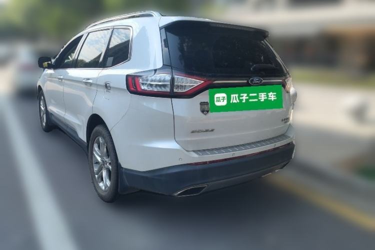 Used Ford Edge 2016 EcoBoost 245 Two-Wheel-Drive Titanium 7-Seater Rear Left 45 Deg