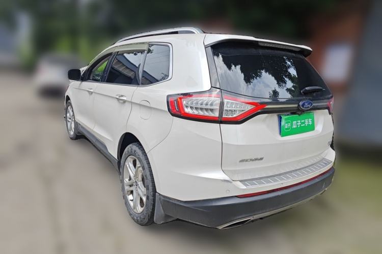 Used Ford Edge 2016 EcoBoost 245 Two-Wheel-Drive Titanium 7-Seater Rear Left 45 Deg