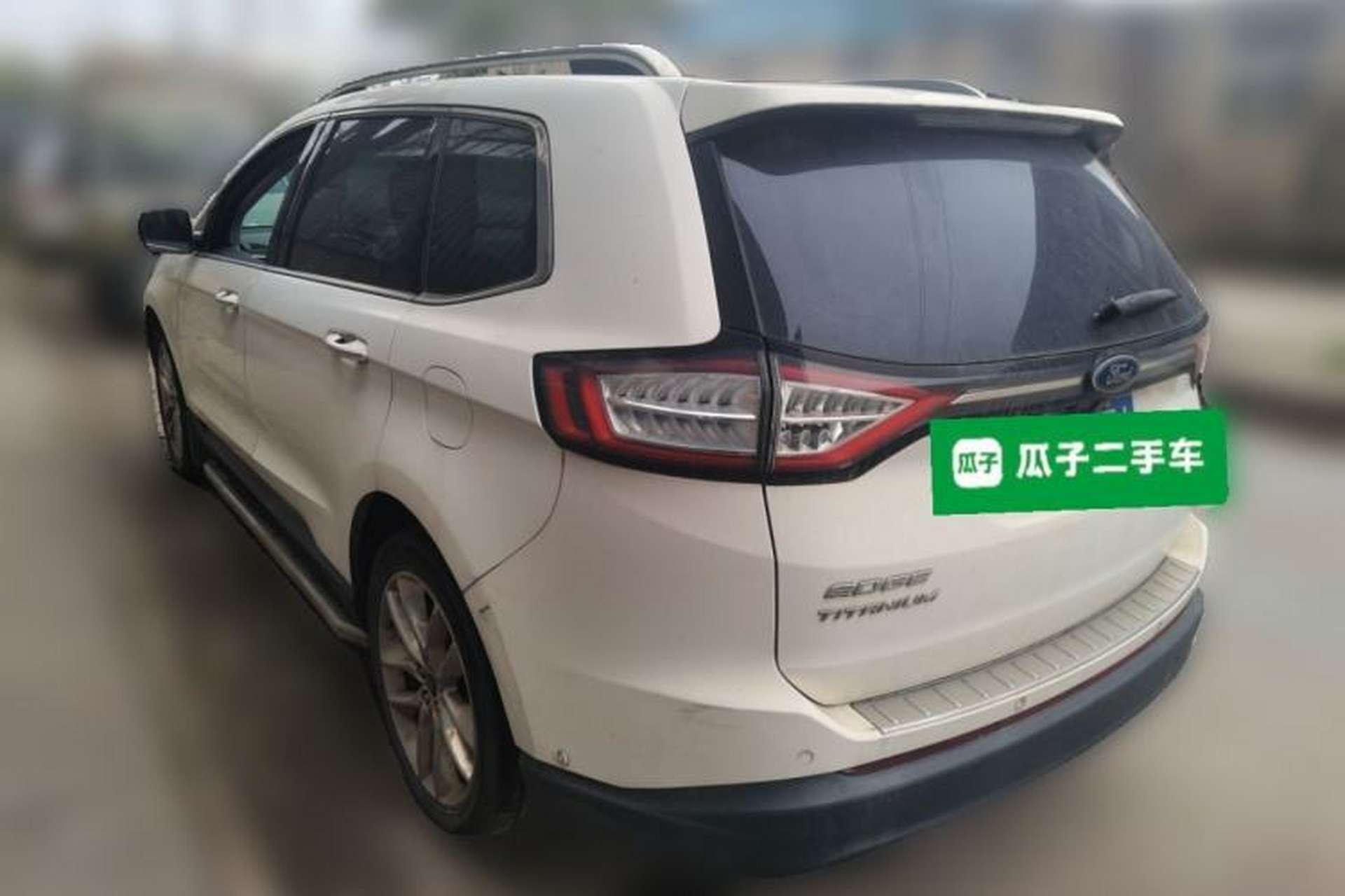 Used Ford Edge 2016 EcoBoost 245 Four-Wheel Drive Titanium 7-Seater Rear Left 45 Deg