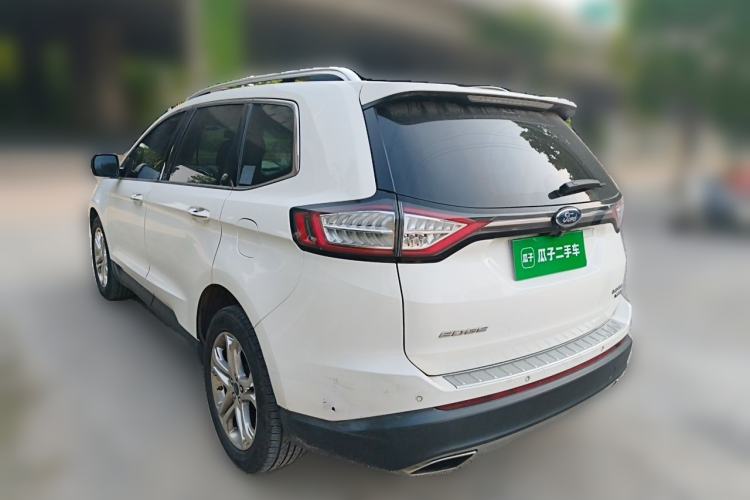 Used Ford Edge 2016 EcoBoost 245 Two-Wheel-Drive Titanium 7-Seater Rear Left 45 Deg