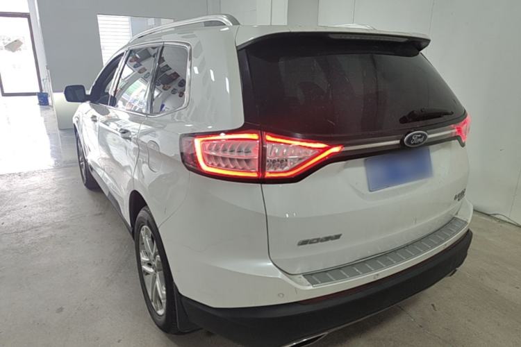 Used Ford Edge 2016 EcoBoost 245 Two-Wheel-Drive Titanium 7-Seater Rear Left 45 Deg