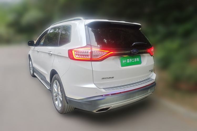 Used Ford Edge 2016 EcoBoost 245 Two-Wheel-Drive Titanium 7-Seater Rear Left 45 Deg