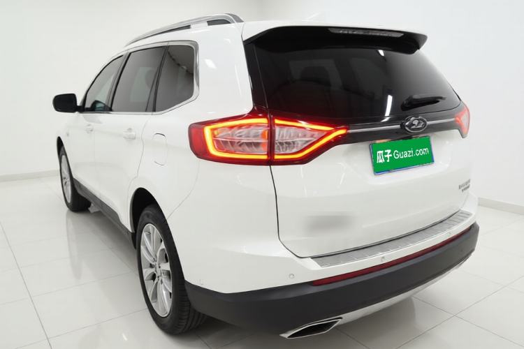 Used Ford Edge 2016 EcoBoost 245 Four-Wheel Drive Titanium 7-Seater Rear Left 45 Deg