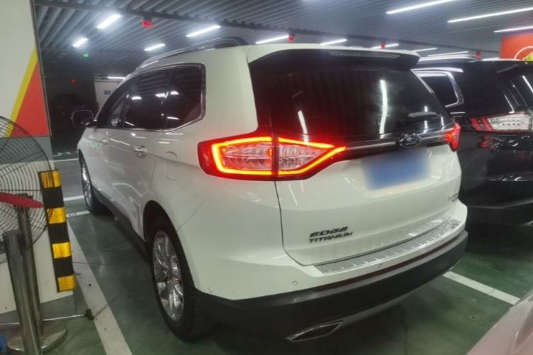 Used Ford Edge 2016 EcoBoost 245 Four-Wheel Drive Titanium 7-Seater Rear Left 45 Deg