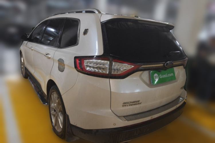 Used Ford Edge 2016 EcoBoost 245 Four-Wheel Drive Titanium 7-Seater Rear Left 45 Deg