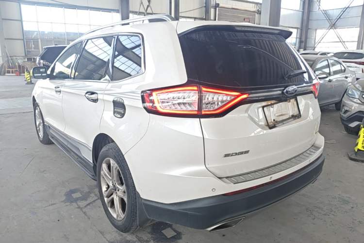 Used Ford Edge 2016 EcoBoost 245 Two-Wheel-Drive Titanium 7-Seater Rear Left 45 Deg