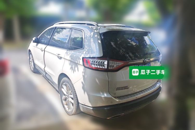 Used Ford Edge 2016 EcoBoost 245 Four-Wheel Drive Titanium 7-Seater Rear Left 45 Deg