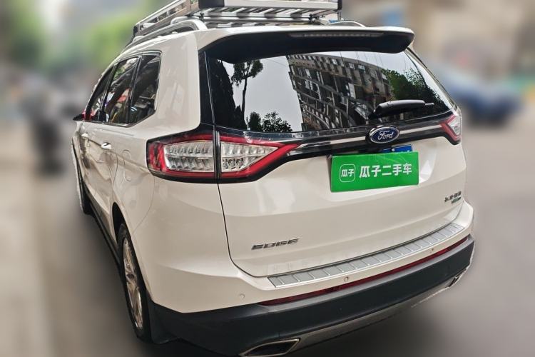 Used Ford Edge 2016 EcoBoost 245 Four-Wheel Drive Titanium Edition 7-Seater Rear Left 45 Deg