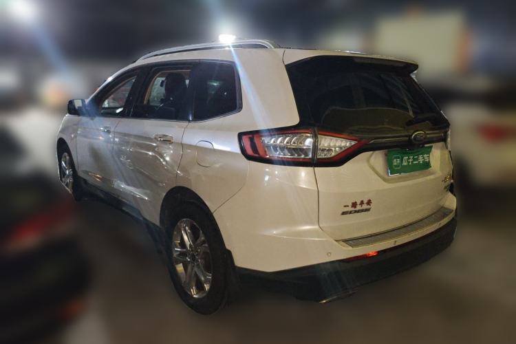 Used Ford Edge 2016 EcoBoost 245 Four-Wheel Drive Titanium Edition 7-Seater Rear Left 45 Deg