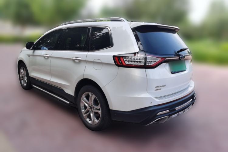 Used Ford Edge 2016 EcoBoost 245 Two-Wheel-Drive Titanium 7-Seater Rear Left 45 Deg