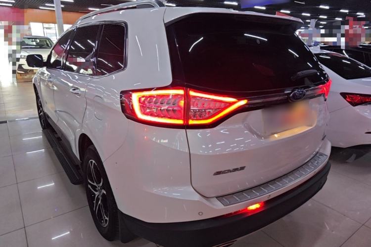 Used Ford Edge 2016 EcoBoost 245 Two-Wheel-Drive Titanium 7-Seater Rear Left 45 Deg