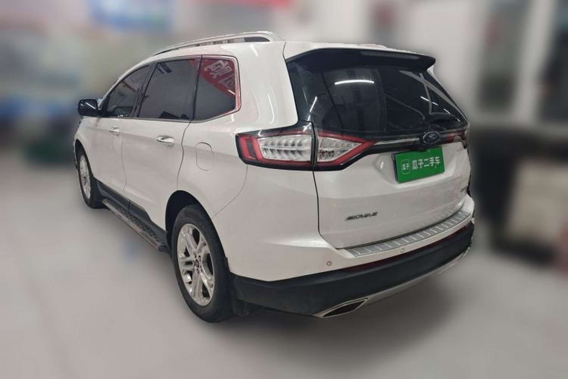Used Ford Edge 2016 EcoBoost 245 Two-Wheel-Drive Titanium 7-Seater Rear Left 45 Deg